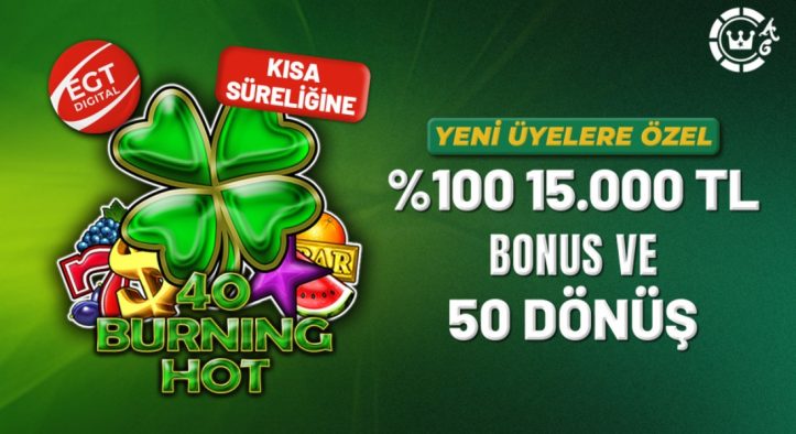 40 Shining Crown Bell Link EGT Slotunda Şansını Katla