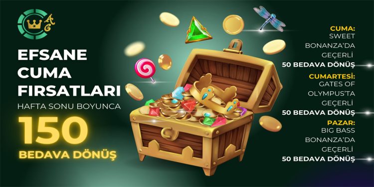 Anadolu Casino Efsane Cuma, Freespin Kazandıran Fırsatlar